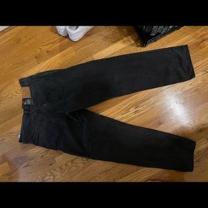 Levi dad jeans in black